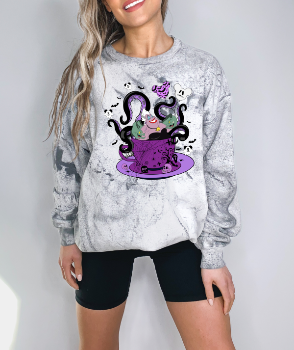 Ursula In A Teacup Comfort Colors Sweatshirt