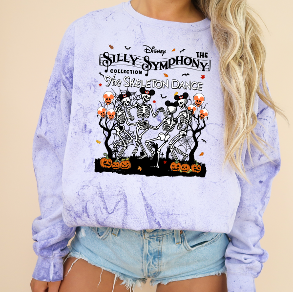 Disney The Silly Symphony Halloween Sweatshirt