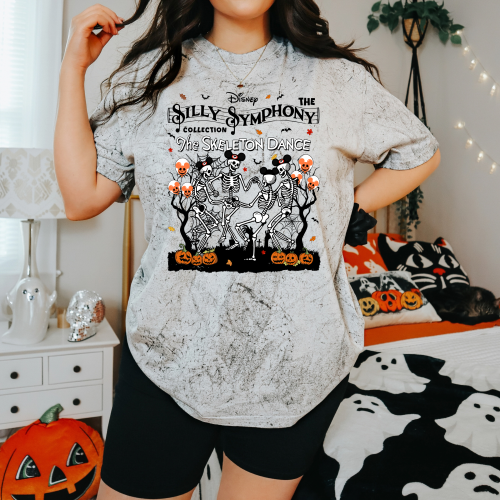 Disney The Silly Symphony Halloween Comfort Colors Colorblast Shirt